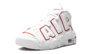 Nike Air More Uptempo White Varsity Red Outline