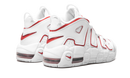 Nike Air More Uptempo White Varsity Red Outline
