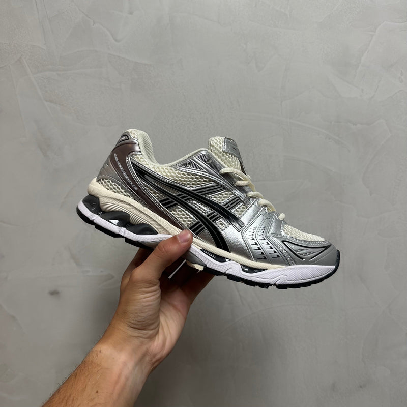 Asics Gel-Kayano 14 Cream Black Metallic Plum (Pronta Entrega)