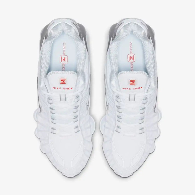 Nike Shox TL White Metallic Silver