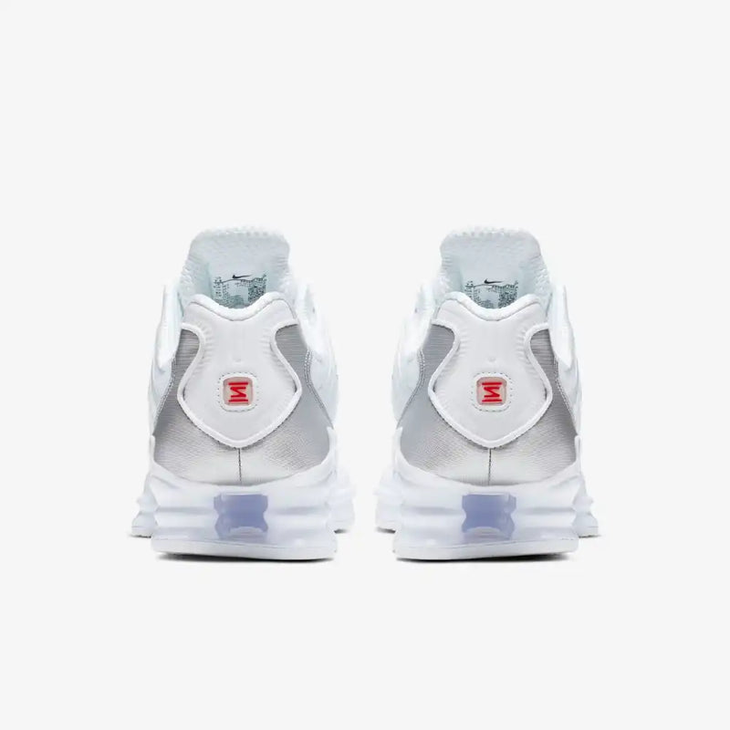 Nike Shox TL White Metallic Silver