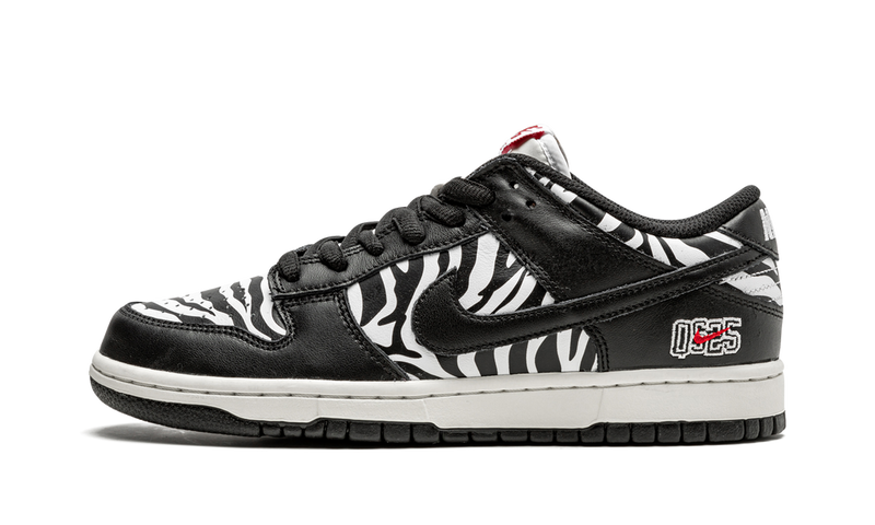 Nike SB Dunk Low Quartersnacks Zebra