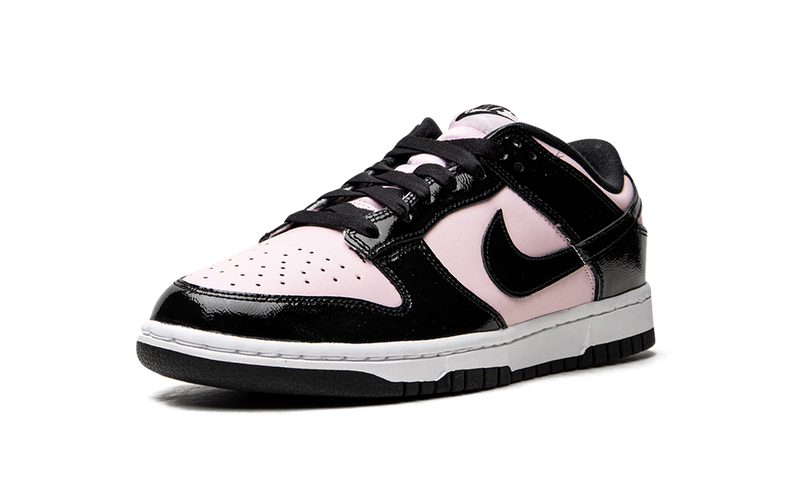 Nike Dunk Low Black Patent Pink