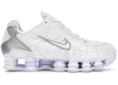 Nike Shox TL White Metallic Silver