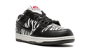 Nike SB Dunk Low Quartersnacks Zebra