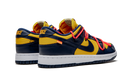 Nike Dunk Low Off White University Gold Mindnight Navy